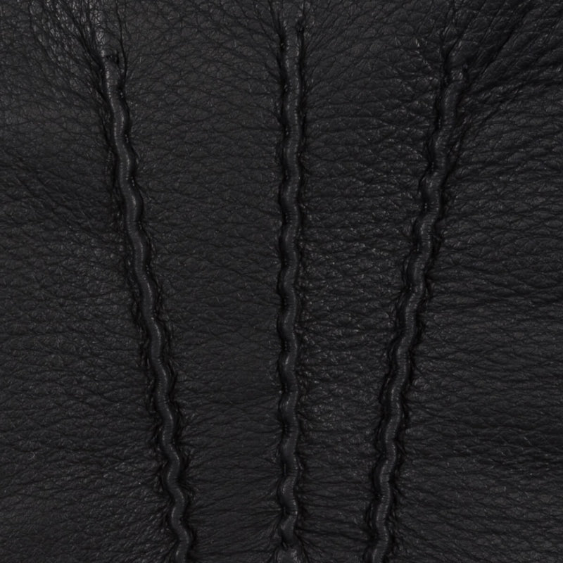 Læderhandsker sort - hjorteskind - uldforing - Premium læderhandsker - Designet i Amsterdam - Schwartz & von Halen® - 4